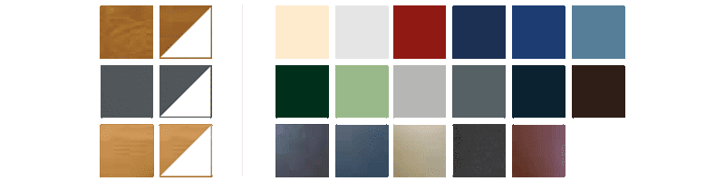 Couleurs-PE-PVC Nuancier de couleurs - gamme PVC